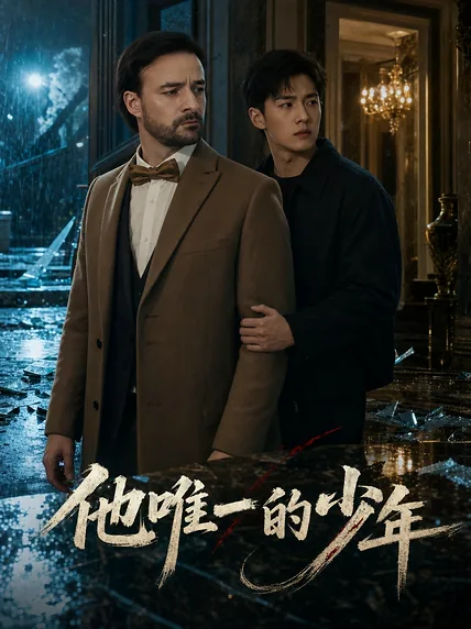 他唯一的少年 - 雨夜中穿着西装的男人